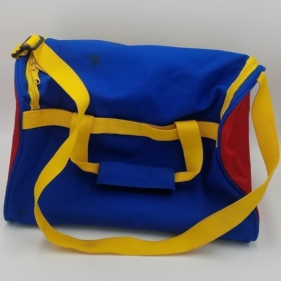 Vintage Just Like Dad Golf Bag Duffle Luggage Suitcase - Picture 2 of 8